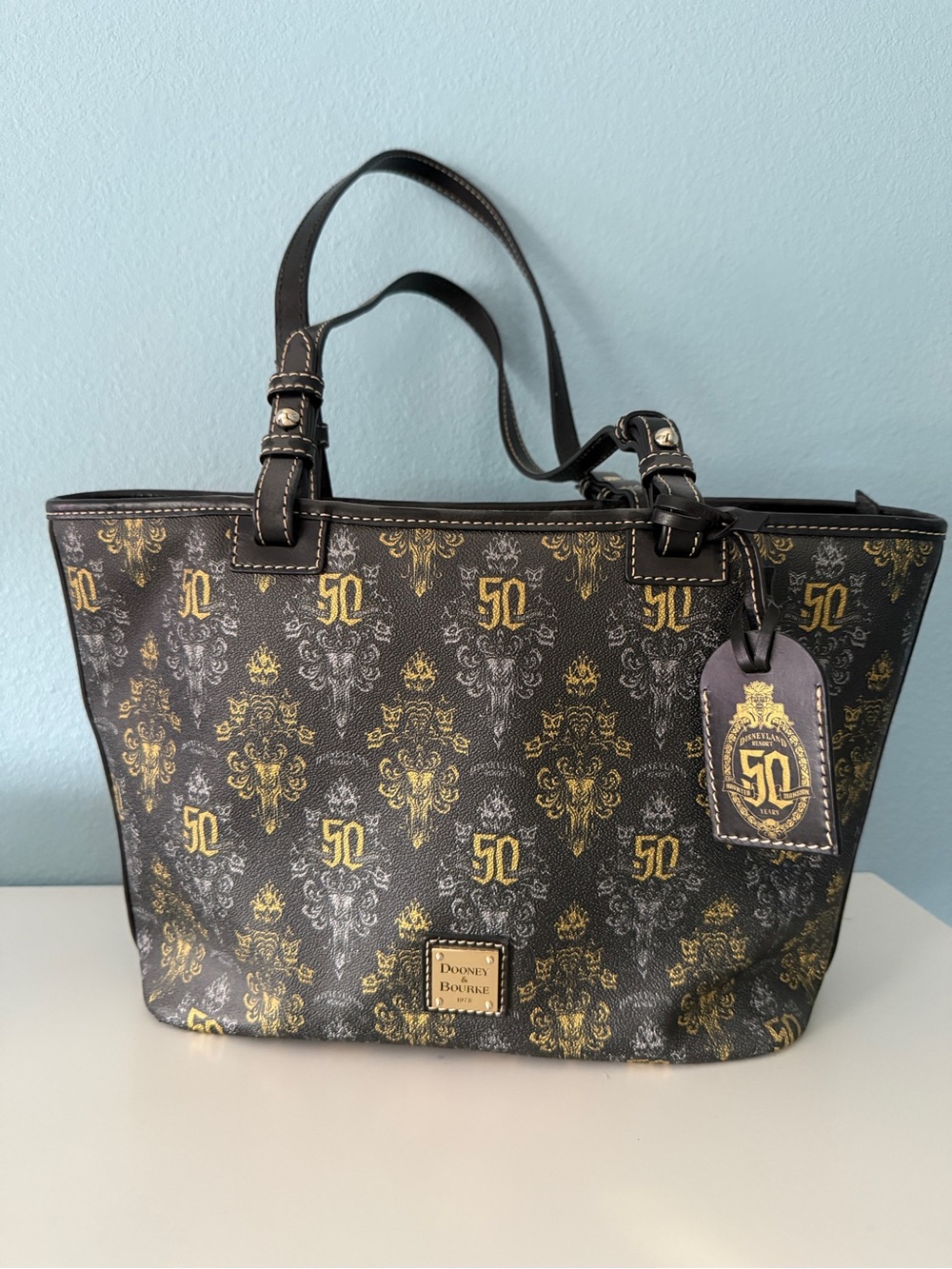 Dooney & Bourke Haunted Mansion 50th Anniversary Tote